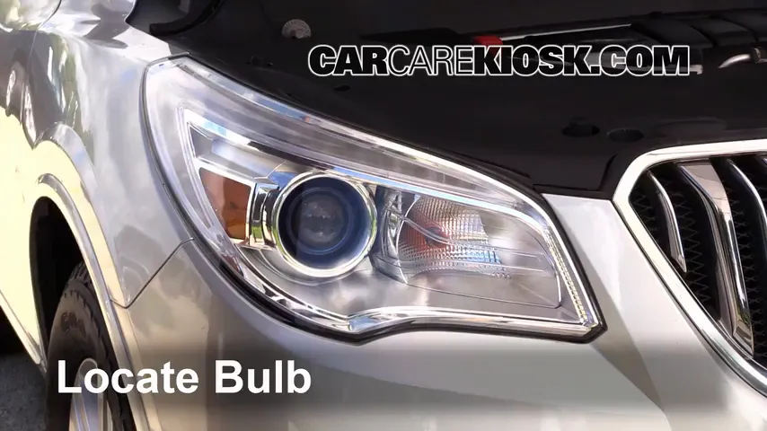 2014 Buick Enclave 3.6L V6 Éclairage Feu clignotant avant (remplacer l'ampoule)